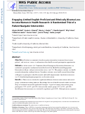 Cover page: Engaging limited English proficient and ethnically diverse low-income women in health research: A randomized trial of a patient navigator intervention