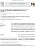 Cover page: Distinct multivariate structural brain profiles are related to variations in short- and long-delay memory consolidation across children and young adults.