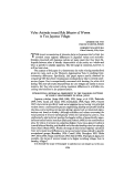 Cover page: Value Attitudes Toward Role Behavior of Women in Two Japanese Villages