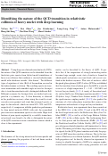 Cover page: Identifying the nature of the QCD transition in relativistic collision of heavy nuclei with deep learning