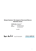 Cover page: Rising Tensions: The impact of Sea Level Rise on Maritime Zones