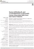 Cover page: Tumor-Infiltrating B- and T-Cell Repertoire in Pancreatic Cancer Associated With Host and Tumor Features.