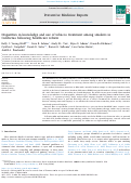 Cover page: Disparities in knowledge and use of tobacco treatment among smokers in California following healthcare reform