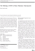 Cover page: The Pathology of EMT in Mouse Mammary Tumorigenesis