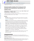 Cover page: Structural equation modeling of food craving across the menstrual cycle using behavioral, neuroendocrine, and metabolic factors