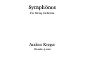 Cover page: Symphōnos