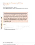 Cover page: Intraflagellar Transport and Ciliary Dynamics