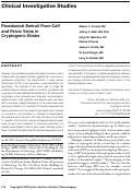 Cover page: Paradoxical Emboli from Calf and Pelvic Veins in Cryptogenic Stroke