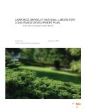 Cover page: 2006 Long Range Development Plan Final Environmental Impact Report