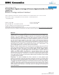 Cover page: Comparison of gene coverage of mouse oligonucleotide microarray platforms