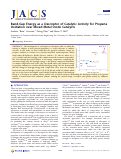 Cover page: Band-Gap Energy as a Descriptor of Catalytic Activity for Propene Oxidation over Mixed Metal Oxide Catalysts