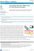 Cover page: A Broad Range Triboelectric Stiffness Sensor for Variable Inclusions Recognition.