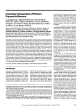 Cover page: Interphase Cytogenetics of Workers Exposed to Benzene