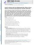 Cover page: Ectopic cardiovascular fat in middle-aged men: effects of race/ethnicity, overall and central adiposity. The ERA JUMP study