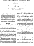 Cover page: A Bayesian Model of Rule Induction in Raven's Progressive Matrices