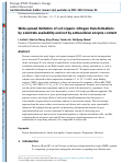 Cover page: Wide-spread limitation of soil organic nitrogen transformations by substrate availability and not by extracellular enzyme content