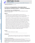 Cover page: Is It Time for an Expanded Role of Dexmedetomidine in Contemporary Anesthesia Practice? - A Clinician's Perspective.