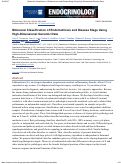 Cover page: Molecular Classification of Endometriosis and Disease Stage Using High-Dimensional Genomic Data