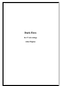 Cover page: Dark Fires
