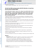 Cover page: Alcohol and falls among people with HIV infection: A view from Russia and the United States.