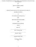 Cover page: Evaluation of Soil Disturbance due to Sonic Drilling using Instrumentation and Cone Penetration Test Measurements