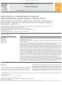 Cover page of Apple Vision Pro as a Wearable Display for Endoscopic Dacryocystorhinostomy: Surgical Experience, Efficiency, and Cost