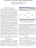 Cover page: An Introduction to the COGENT Cognitive Modelling Environment