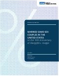 Cover page of Married Same-Sex Couples in the United States on the 10th Anniversary of Obergefell v. Hodges
