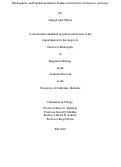 Cover page: Phylogenetic and Population Genetic Studies in Grindelia (Asteraceae: Astereae)