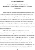 Cover page: Prostitutes, Charity Girls, and The End of the Road: Hostile Worlds of Sex and Commerce in an Early Sexual Hygiene Film