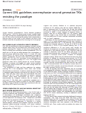 Cover page: Current CML guidelines overemphasize second generation TKIs: revisiting the paradigm