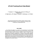 Cover page: ATLAS Tracking Event Data Model -- 12.0.0