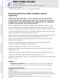 Cover page: Parent-Reported Clinical Utility of Pediatric Genomic Sequencing.