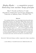 Cover page: Shigley Hauler— A competitive project illustrating basic machine design principles