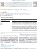 Cover page: Identifying methamphetamine use predictors in HIV infection: Immune-dopaminergic signatures in peripheral leukocytes and the role of COMT genotype