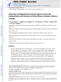 Cover page: Adiposity and weight gain during pregnancy associate independently with behavior of infant rhesus monkeys (Macaca mulatta)