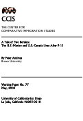 Cover page: A Tale of Two Borders: The U.S.-Mexico and U.S.-Canada Lines After 9/11