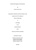 Cover page: Conditional Strategies in Friend Selection