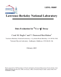 Cover page: Data Evaluation for 56Co epsilon + beta+ Decay