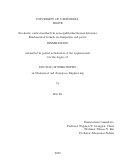 Cover page: Stochastic control methods in non-equilibrium thermodynamics: Fundamental bounds on dissipation and power