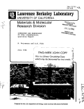 Cover page: CHEMISTRY AND MORPHOLOGY OF COAL LIQUEFACTION Quarterly Report.