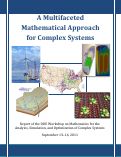 Cover page: A Multifaceted Mathematical Approach for Complex Systems