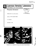 Cover page: GA/GV IN THE QUARK MODEL