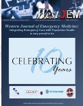 Cover page: WestJEM Full-Text Issue