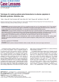 Cover page: Techniques for restoring optimal spinal biomechanics to alleviate symptoms in Bertolotti syndrome: illustrative case.