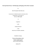 Cover page: Deriving Natural Classes: The Phonology and Typology of Post-velar Consonants