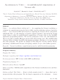 Cover page: An extension to Voro++ for multithreaded computation of Voronoi cells