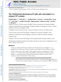 Cover page: The Tetrahymena telomerase p75–p45–p19 subcomplex is a unique CST complex