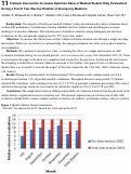 Cover page: A Simple Intervention Increases Retention Rates of Medical Student Daily Evaluations During a Fourth Year Elective Rotation in Emergency Medicine