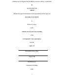 Cover page: Authentication of Organic Bovine Milk by Analysis of Fatty Acid Profiles